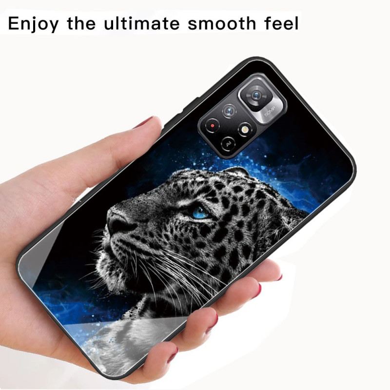 Maskica Xiaomi Redmi Note 11 Pro Plus 5G Kaljeno Staklo Feline Face