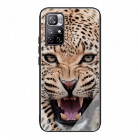 Maskica Xiaomi Redmi Note 11 Pro Plus 5G Leopard Kaljeno Staklo