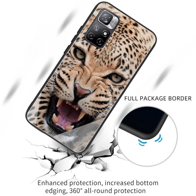 Maskica Xiaomi Redmi Note 11 Pro Plus 5G Leopard Kaljeno Staklo