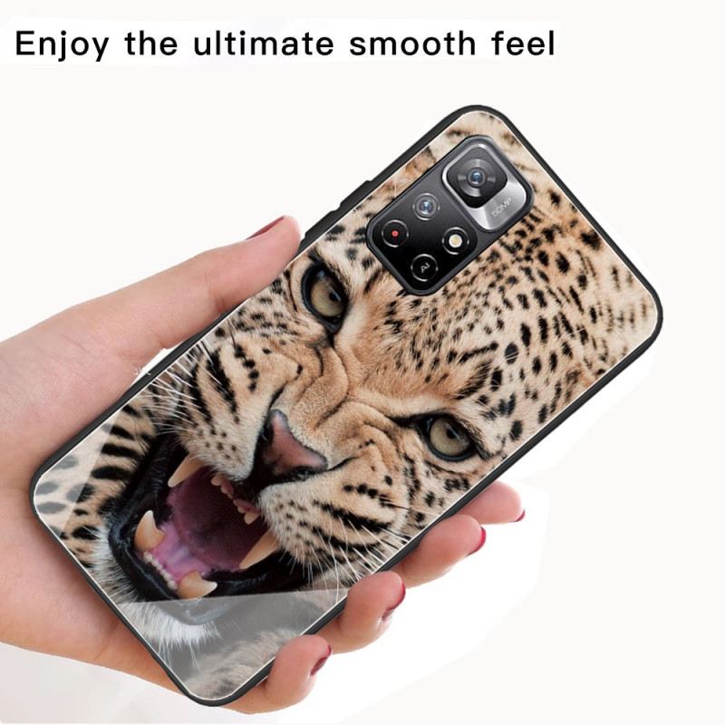 Maskica Xiaomi Redmi Note 11 Pro Plus 5G Leopard Kaljeno Staklo