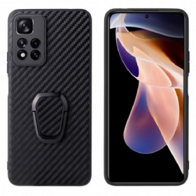 Maskica Xiaomi Redmi Note 11 Pro Plus 5G Nosač Prstena Od Karbonskih Vlakana