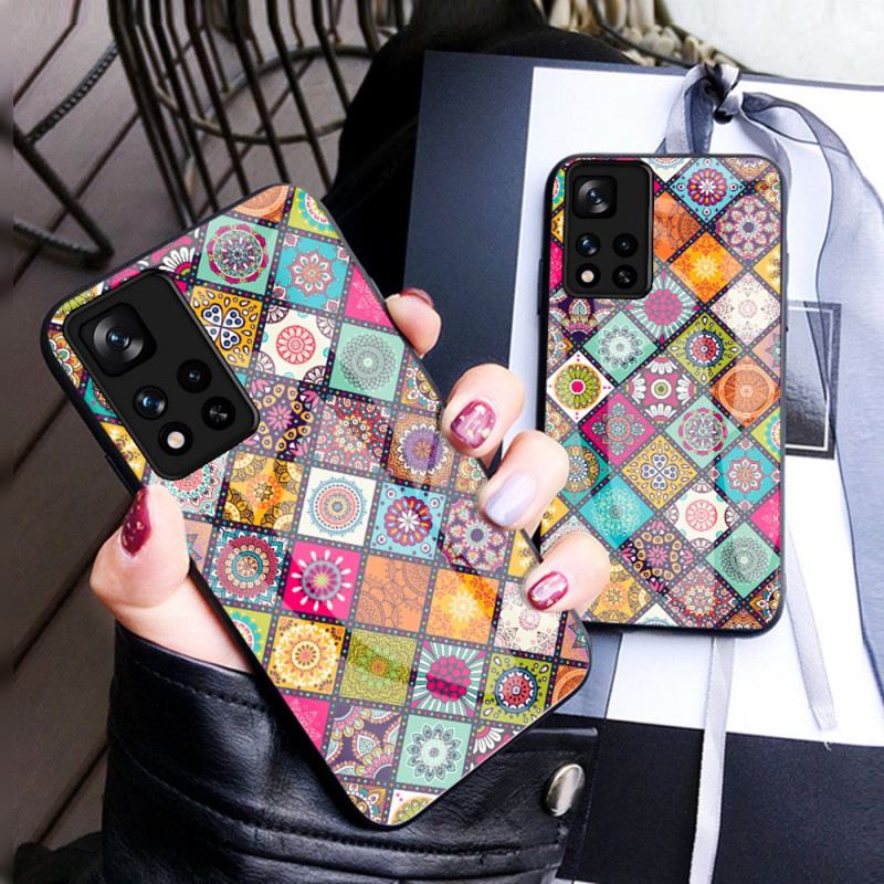 Maskica Xiaomi Redmi Note 11 Pro Plus 5G Patchwork Magnetski Držač