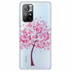 Maskica Xiaomi Redmi Note 11 Pro Plus 5G Ružičasto Drvo