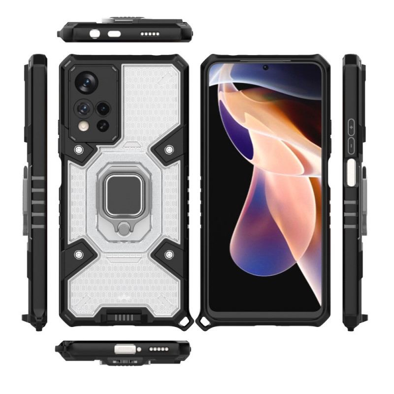 Maskica Xiaomi Redmi Note 11 Pro Plus 5G Saće S Prstenom