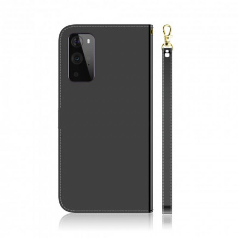 Futrola OnePlus 9 Pro Poklopac Ogledala Od Umjetne Kože