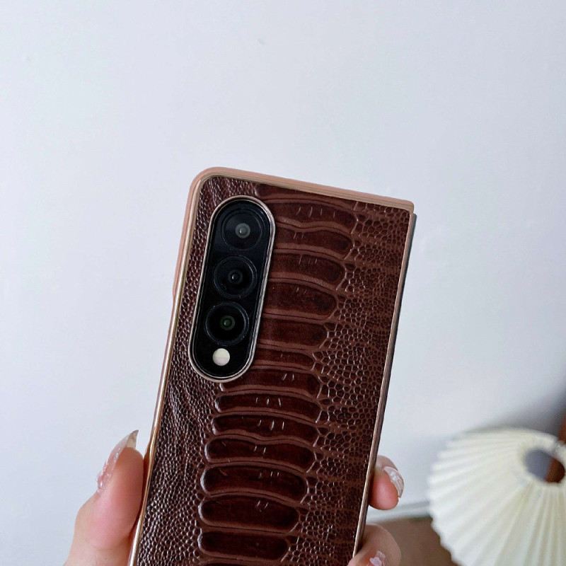 Maskica Samsung Galaxy Z Fold 4 Croco Linija