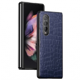 Maskica Samsung Galaxy Z Fold 4 Klasični Krokodil