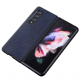 Maskica Samsung Galaxy Z Fold 4 Najlonska Tekstura Od Umjetne Kože