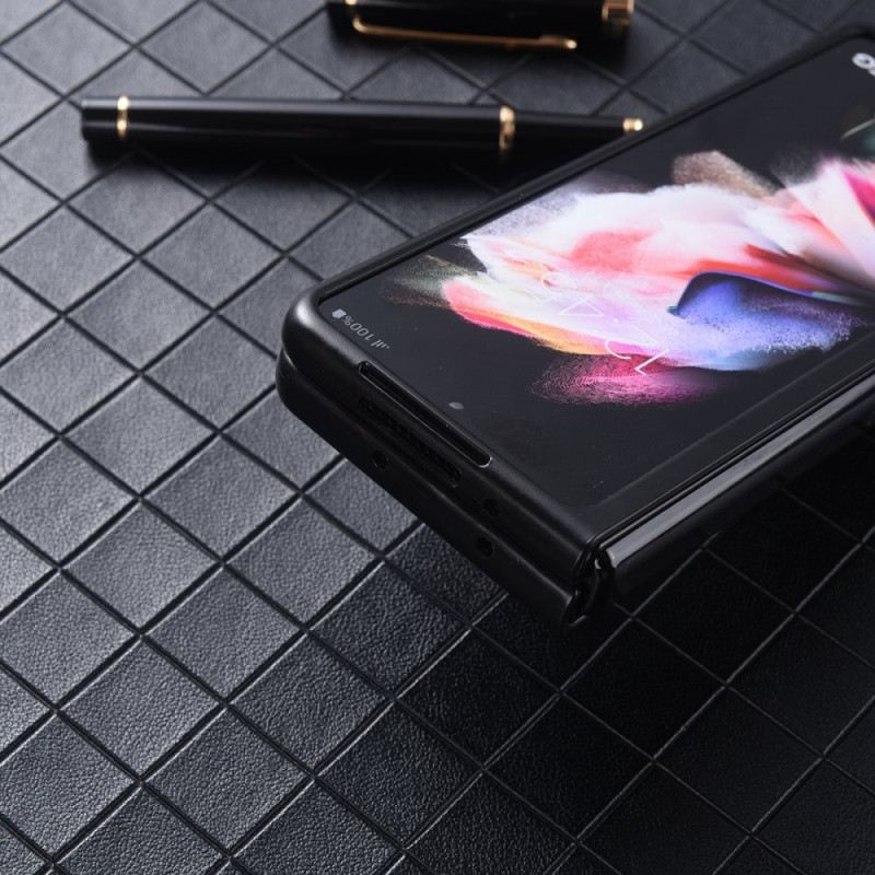 Maskica Samsung Galaxy Z Fold 4 Najlonska Tekstura Od Umjetne Kože