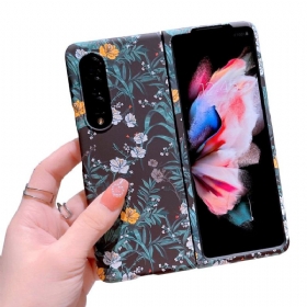 Maskica Samsung Galaxy Z Fold 4 Pozadina S Cvijećem