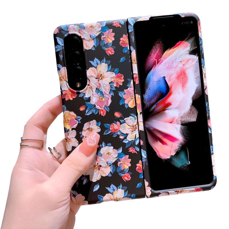 Maskica Samsung Galaxy Z Fold 4 Pozadina S Cvijećem