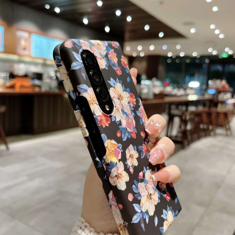 Maskica Samsung Galaxy Z Fold 4 Pozadina S Cvijećem