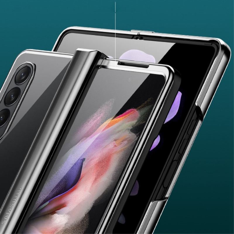 Maskica Samsung Galaxy Z Fold 4 Prozirne Metalne Šarke