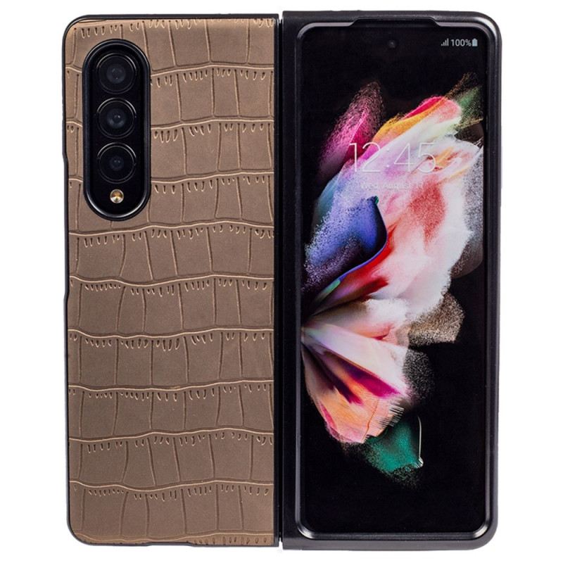 Maskica Samsung Galaxy Z Fold 4 Reljefni Krokodil