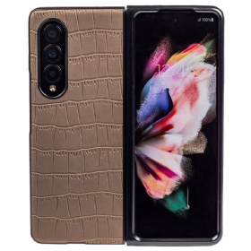 Maskica Samsung Galaxy Z Fold 4 Reljefni Krokodil