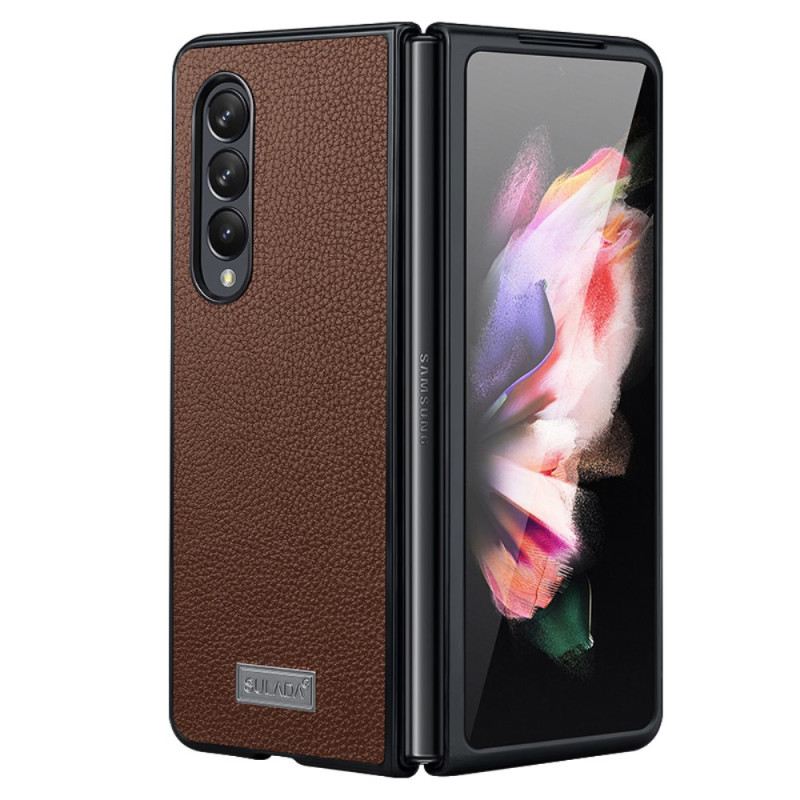 Maskica Samsung Galaxy Z Fold 4 Sulada Litchi Umjetna Koža