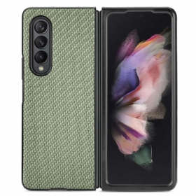 Maskica Samsung Galaxy Z Fold 4 Ugljična Vlakna S Tkanim Učinkom