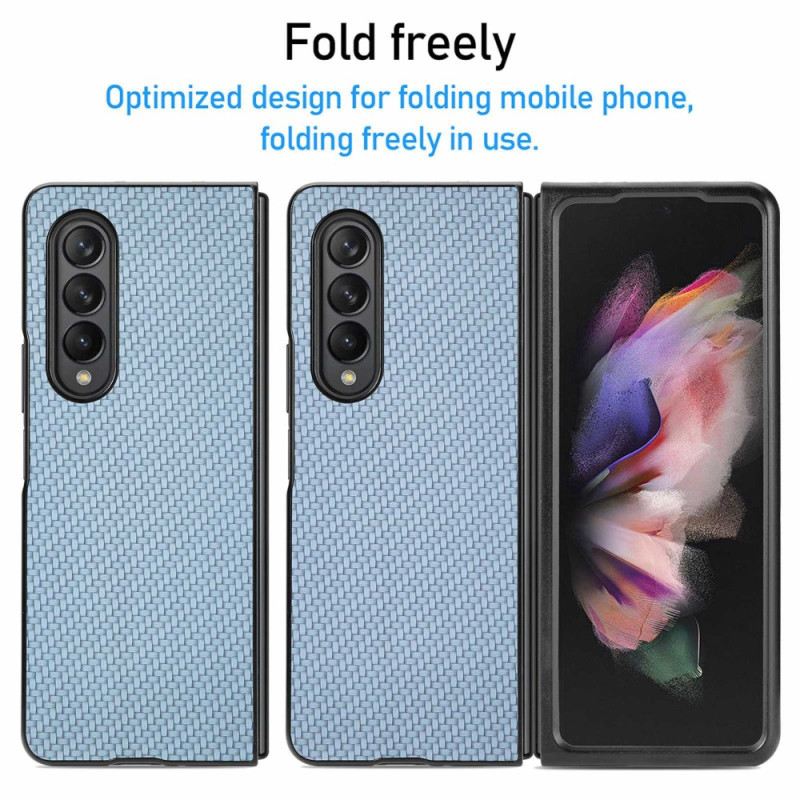 Maskica Samsung Galaxy Z Fold 4 Ugljična Vlakna S Tkanim Učinkom