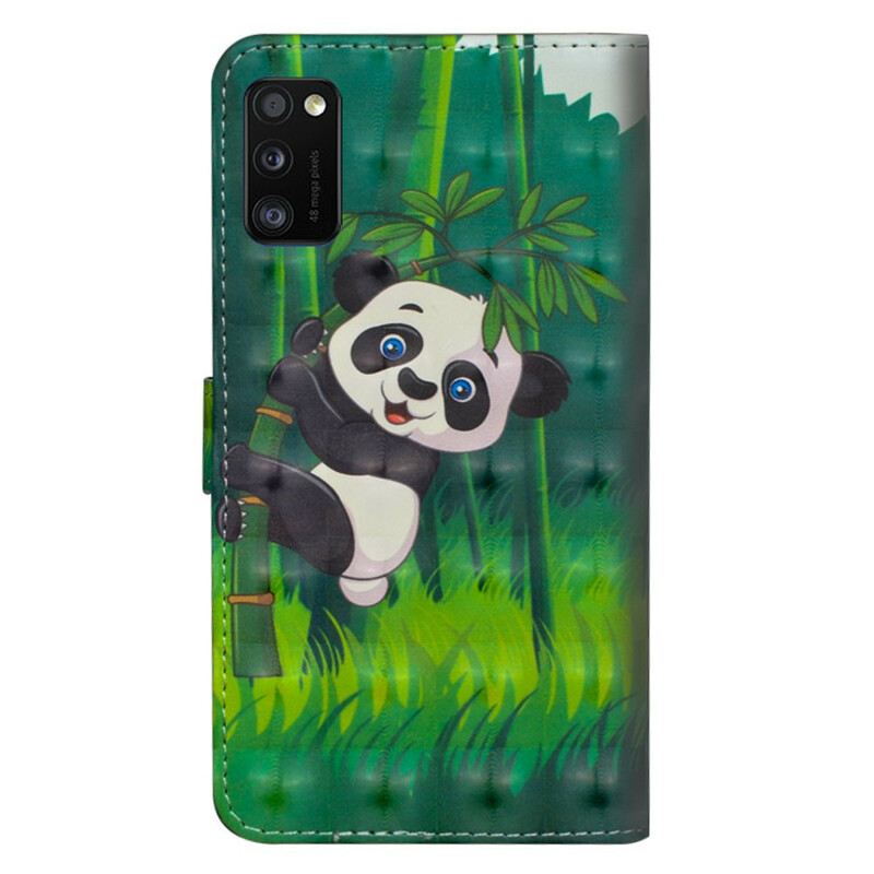 Futrola Samsung Galaxy A41 Panda I Bambus