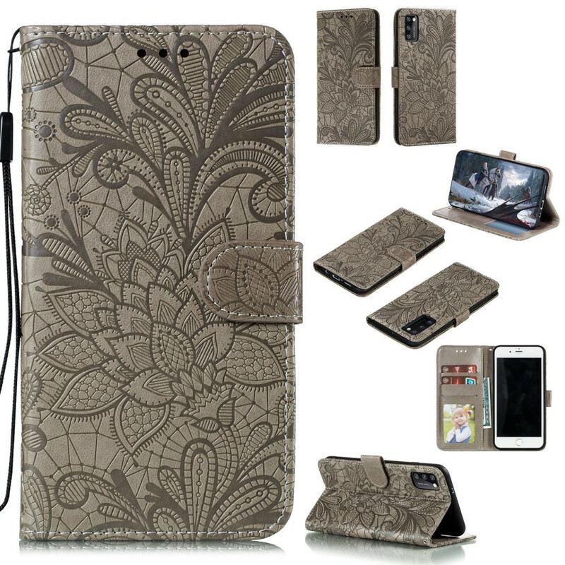 Futrola Samsung Galaxy A41 Remen Tribal Flowers