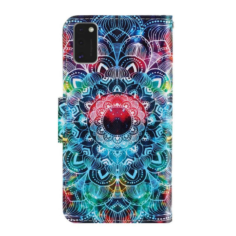 Futrola Samsung Galaxy A41 Upadljiva Mandala S Remenom