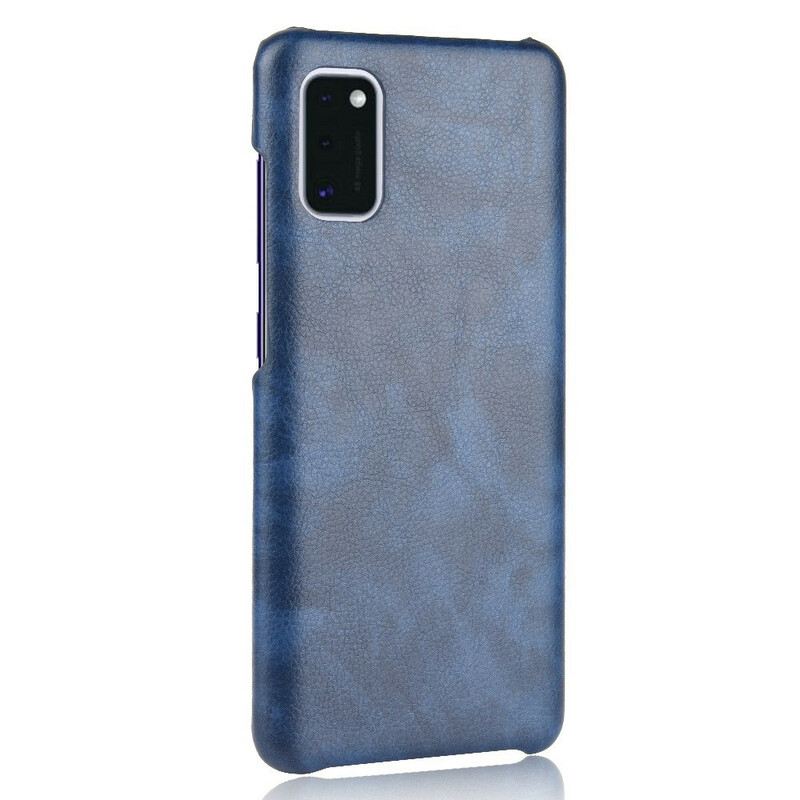 Maskica Samsung Galaxy A41 Litchi Performance Leather Effect