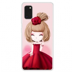 Maskica Samsung Galaxy A41 Manga Lady