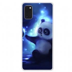 Maskica Samsung Galaxy A41 Panda U Svemiru