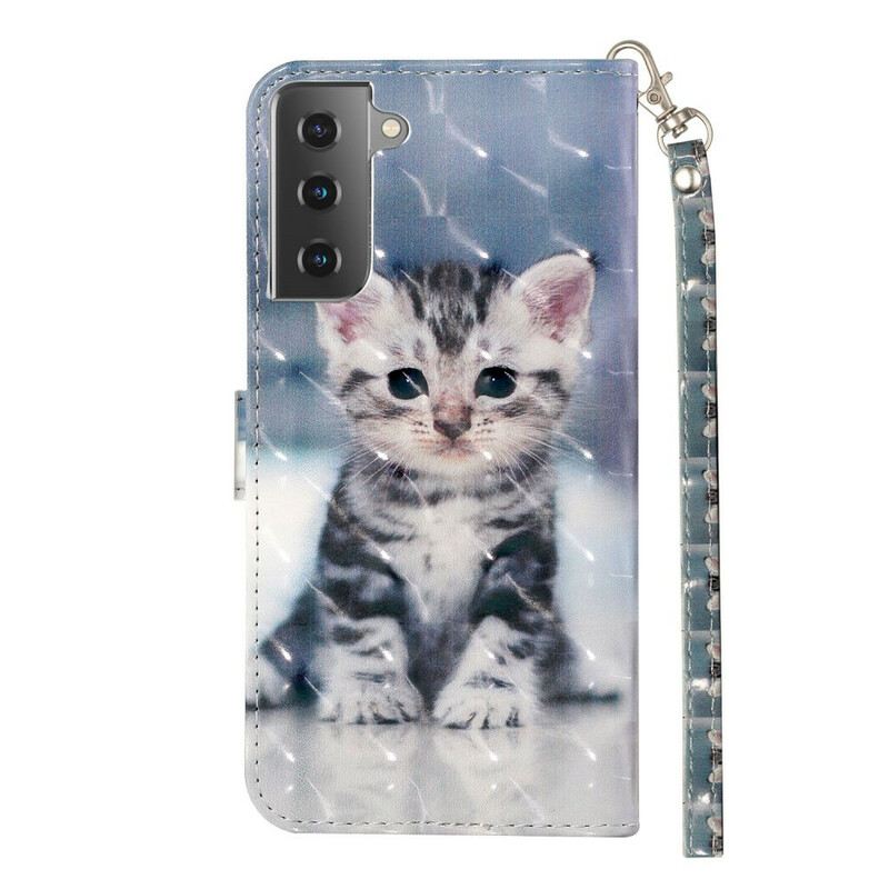 Futrola Samsung Galaxy S21 5G Kitten Light Spots S Remenom