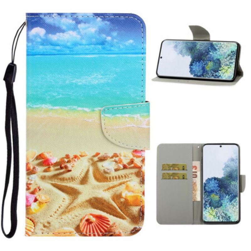 Futrola Samsung Galaxy S21 5G Lanyard Beach