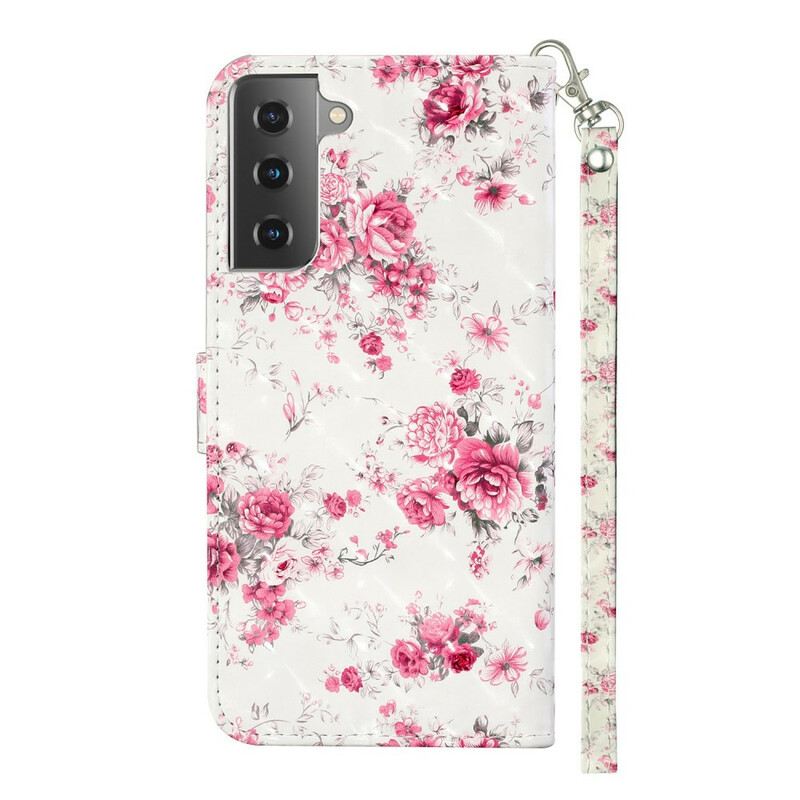 Futrola Samsung Galaxy S21 5G Remen Light Spot Flowers