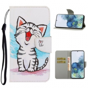 Futrola Samsung Galaxy S21 5G Strappy Color Kitten