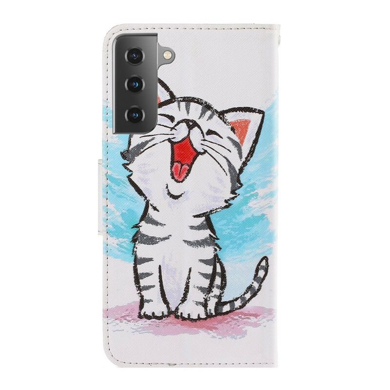 Futrola Samsung Galaxy S21 5G Strappy Color Kitten