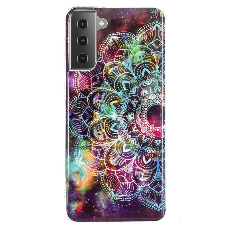 Maskica Samsung Galaxy S21 5G Fluorescentna Cvjetna Serija