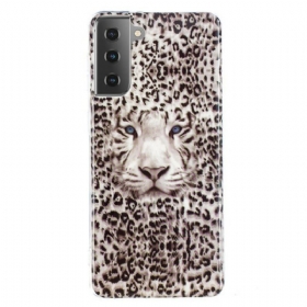 Maskica Samsung Galaxy S21 5G Leopard Fluorescentno