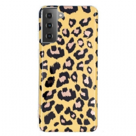 Maskica Samsung Galaxy S21 5G Mramor U Stilu Leoparda