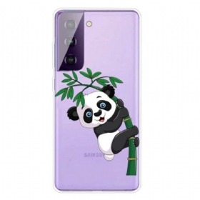 Maskica Samsung Galaxy S21 5G Panda Na Bambusu