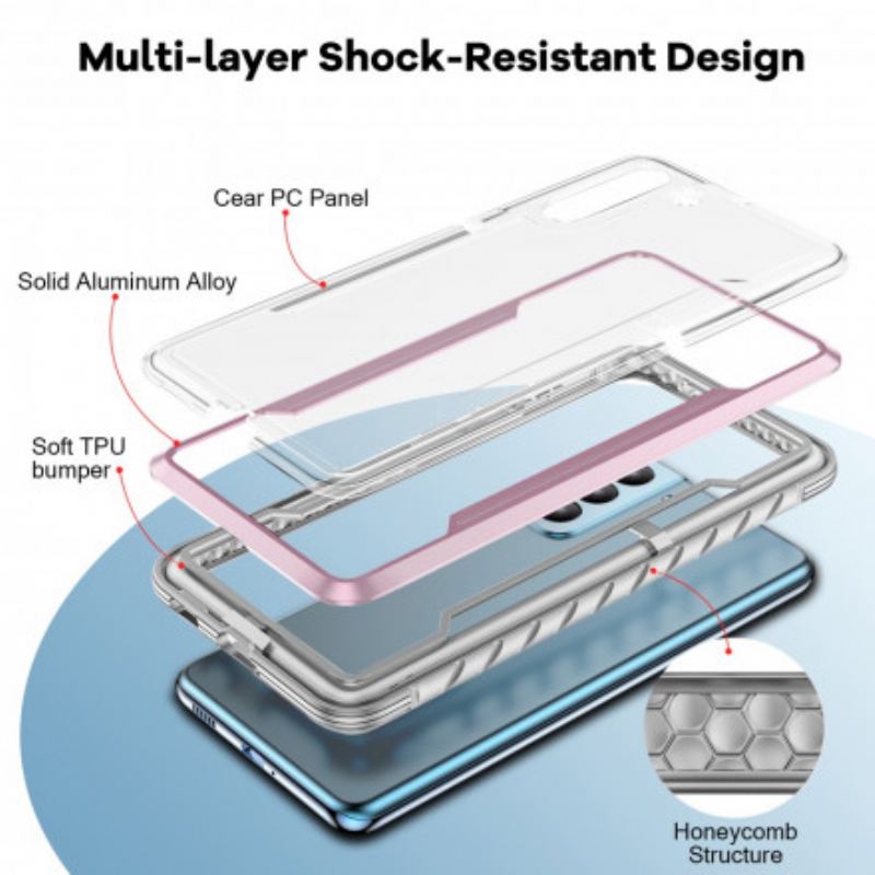 Maskica Samsung Galaxy S21 5G Prozirni Hibridni Rubovi Odbojnika