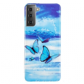 Maskica Samsung Galaxy S21 5G Serija Fluorescentnih Leptira