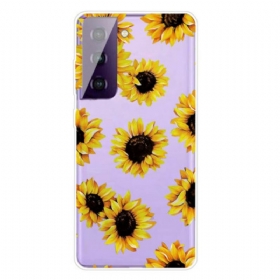 Maskica Samsung Galaxy S21 5G Suncokreti