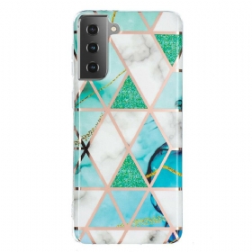 Maskica Samsung Galaxy S21 5G Ultra Design Mramor