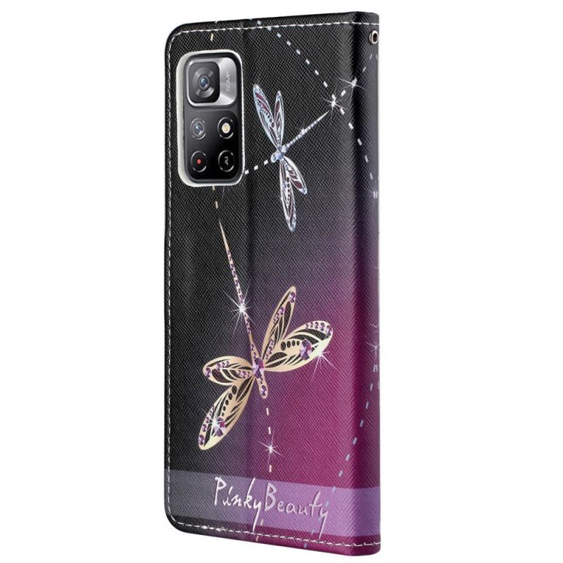 Futrola Poco M4 Pro 5G Dragonflies S Remenčićima