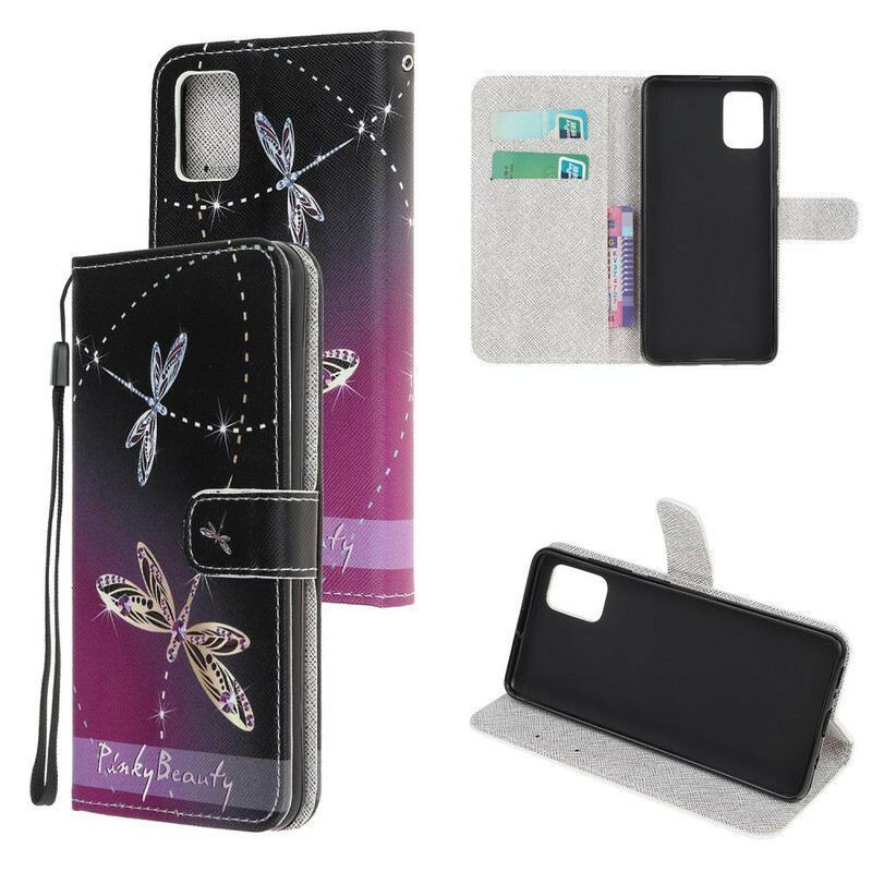 Flip Futrola Samsung Galaxy A52 4G / A52 5G / A52s 5G Dragonflies S Remenčićima