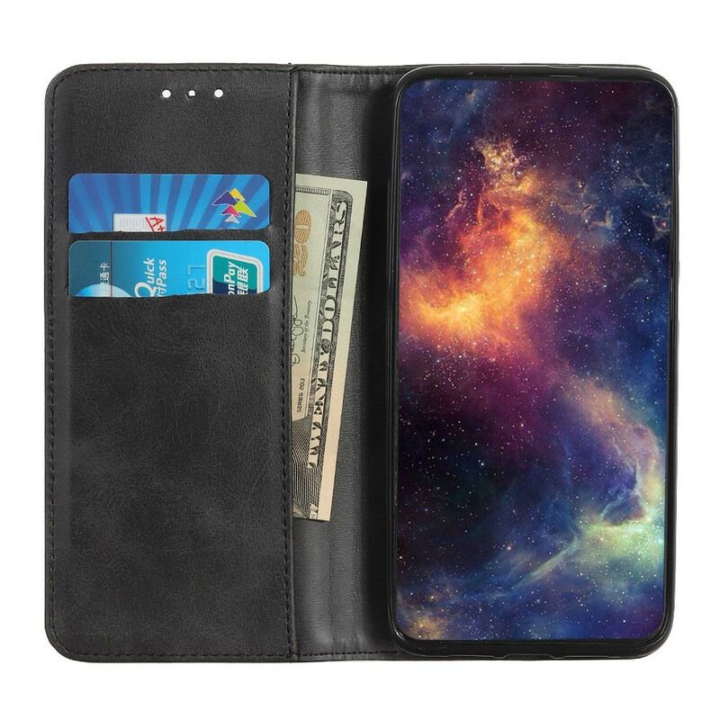 Flip Futrola Samsung Galaxy A52 4G / A52 5G / A52s 5G Kožna Futrola Vintage Podijeljena Koža