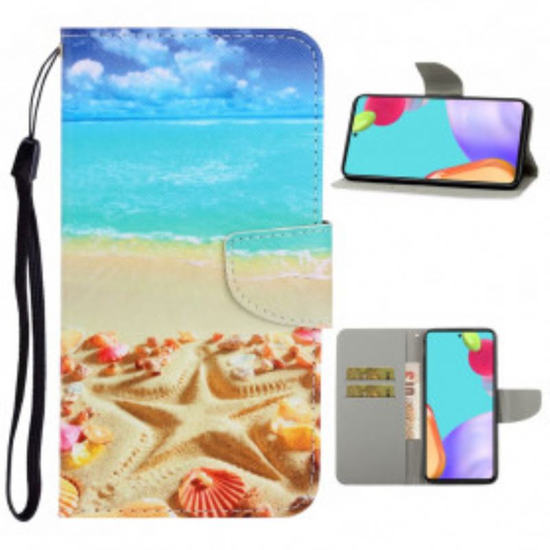 Futrola Samsung Galaxy A52 4G / A52 5G / A52s 5G Lanyard Beach