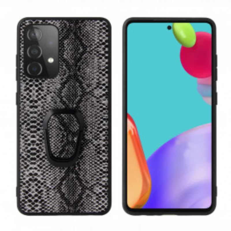 Maskica Samsung Galaxy A52 4G / A52 5G / A52s 5G Držač Prstena U Stilu Zmije