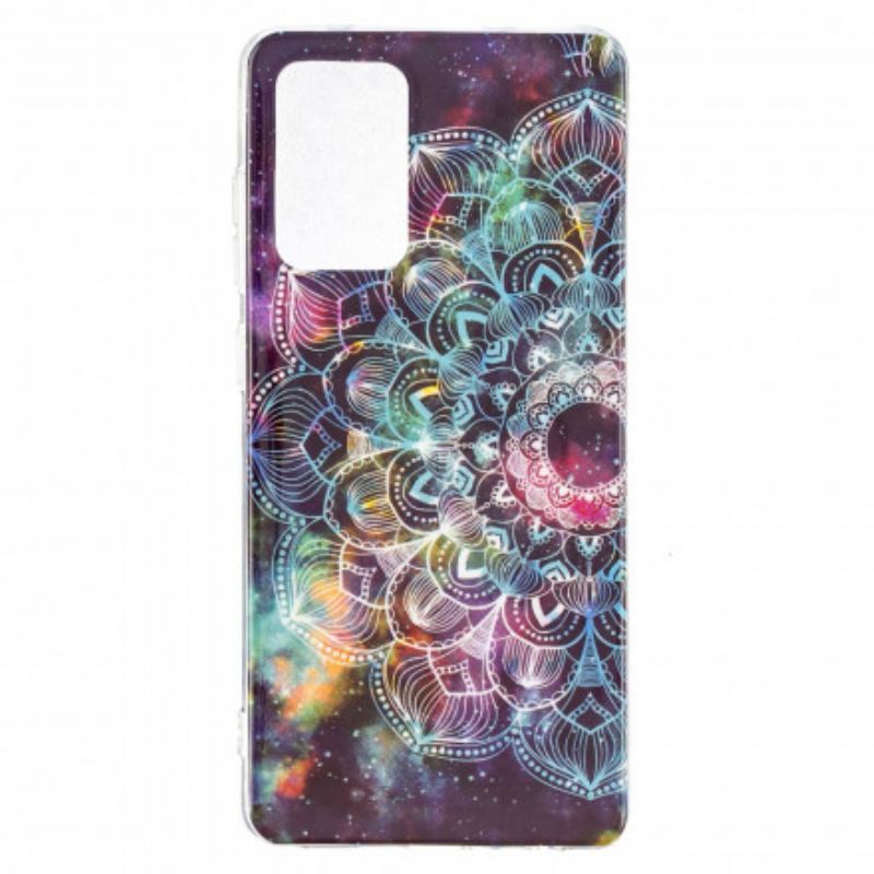 Maskica Samsung Galaxy A52 4G / A52 5G / A52s 5G Fluorescentna Šarena Mandala