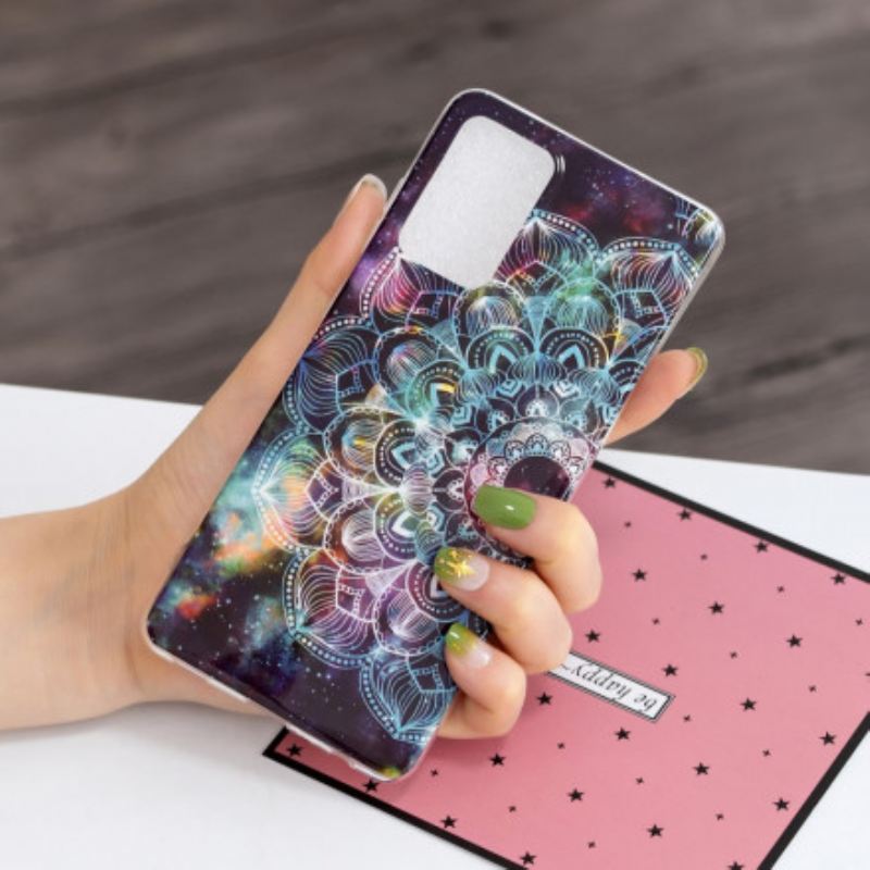 Maskica Samsung Galaxy A52 4G / A52 5G / A52s 5G Fluorescentna Šarena Mandala