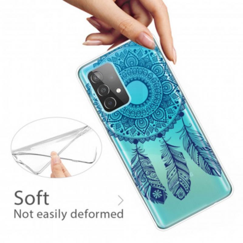 Maskica Samsung Galaxy A52 4G / A52 5G / A52s 5G Mandala S Jednim Cvijetom