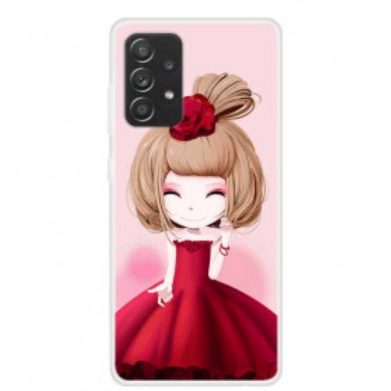 Maskica Samsung Galaxy A52 4G / A52 5G / A52s 5G Manga Lady